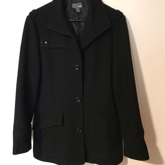 H&M Black Coat - Picture 1 of 9
